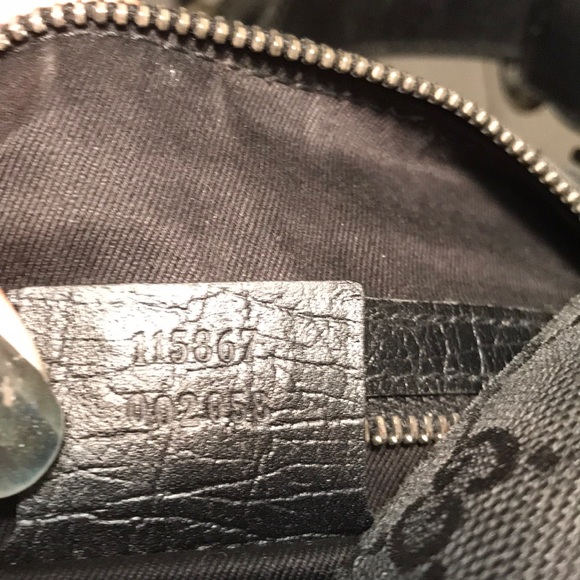 Vintage GG Gucci Horsbit Black Canvas Medium bag - Picture 5 of 8